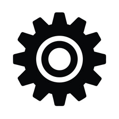 Gear Icon Vector Illustration