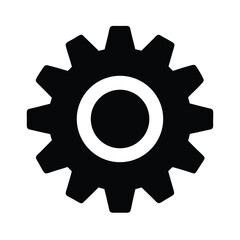 Gear Settings Icon Vector Illustration