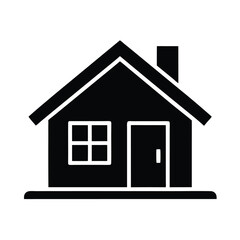 House Door Window Icon Vector Illustration