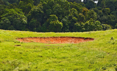 Obraz premium Salt pits for wild elephants