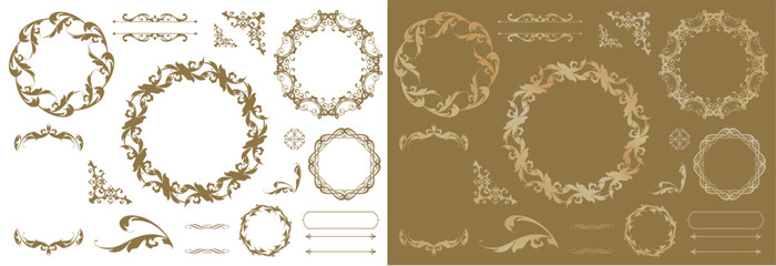 ゴージャスなフレームデザイン