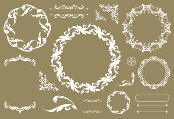 ゴージャスなフレームデザイン