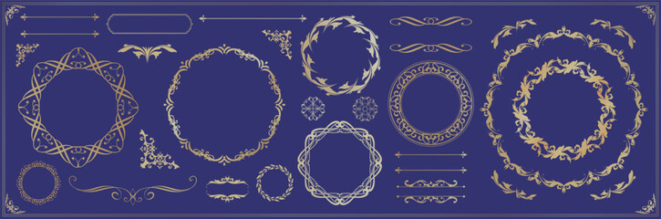 ゴージャスなフレームデザイン