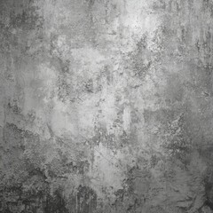 Fototapeta premium Grayscale textured background resembling a rough, uneven plaster or concrete wall, showing variations in shade and depth