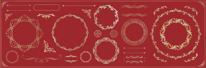 ゴージャスなフレームデザイン