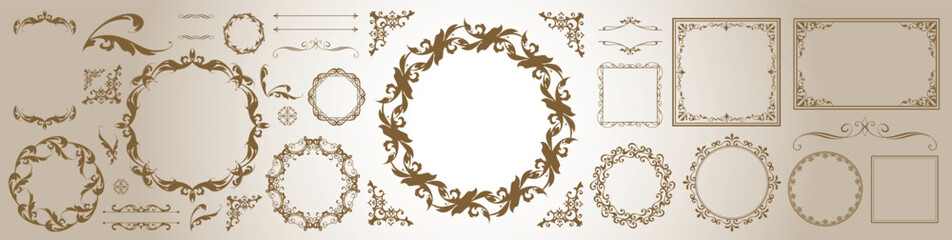 ゴージャスなフレームデザイン