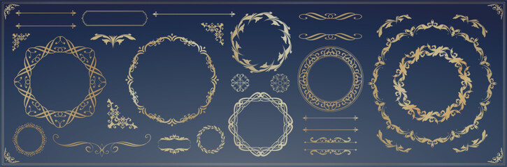 ゴージャスなフレームデザイン