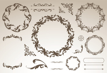 ゴージャスなフレームデザイン