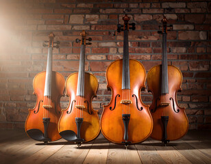 Naklejka premium violin