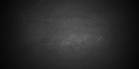 Grunge blackboard chalkboard abstract black charcoal wall Stone concrete texture grungy background. dark grey black slate background or texture. Black texture chalk board and black board.	
