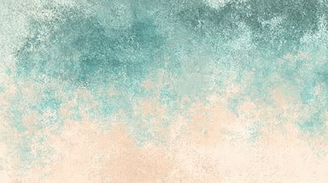 Minimal texture with pastel teal and cream gradient, clean and high-res