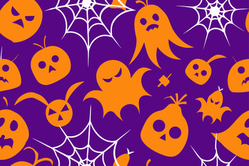 seamless pattern with halloween