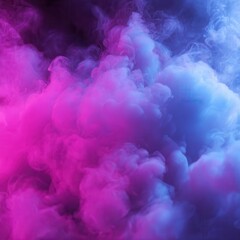 Fototapeta premium abstract background with smoke, blurred color gradient neon purple pink blue color gradient background.