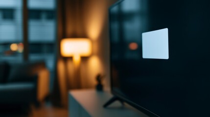 Close-Up of Streaming Service Interface on Modern Television Screen