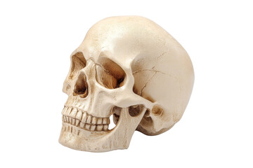 Anatomical skull model studio 3d render