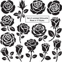 Romantic Rose Flower Silhouette Vector Design

Single Blooming Rose Black Outline Illustration

Vintage Rose Silhouette for Wedding and Valentine

Minimal Line Art Rose Flower Vector Clipart

Elegant 