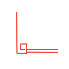 Chinese oriental corner decoration