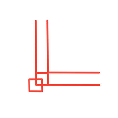 Chinese oriental corner decoration