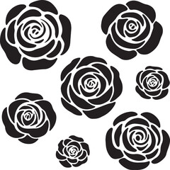 Romantic Rose Flower Silhouette Vector Design

Single Blooming Rose Black Outline Illustration

Vintage Rose Silhouette for Wedding and Valentine

Minimal Line Art Rose Flower Vector Clipart

Elegant 