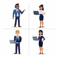 Customer support team graphics for contact centers and service design