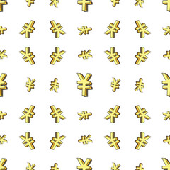 Yuan currency pattern