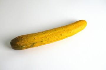 cucumber on a white background