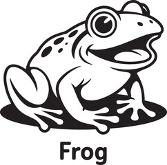 Cute Frog Silhouette Vector

Jumping Frog Illustration Design

Wild Pond Frog Silhouette Art

Tree Frog Vector Graphic

Frog Sitting in Nature Silhouette