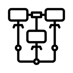 network line icon