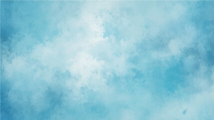 Obraz premium Bright blue ice texture evokes a cloudy sky, a vintage nature pattern with a grunge design
