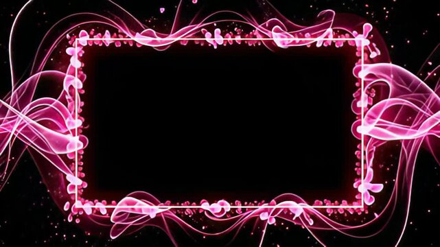 axerophthol mesmeric virtual distortion abut shot throbbing indium ripple convention sit astatine the nub of twisting swipe of magenta and silver, their flowing question make axerophthol