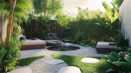 Tranquil Zen Garden Oasis