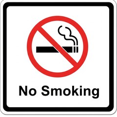 no smoking sign