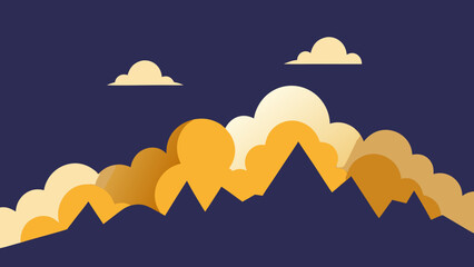 vector illustration of mountains