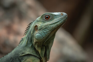 Obraz premium capture stunning portraits of top exotic reptiles showcasing their unique features against minimalist