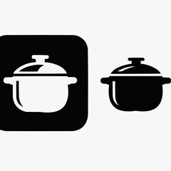 set of stainless steel pots