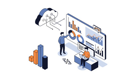Analyzing digital information streamed from cloud services for business growth and strategic decision making
