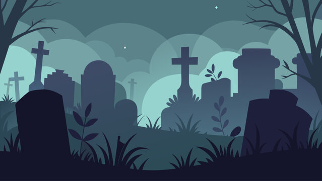 spooky halloween background
