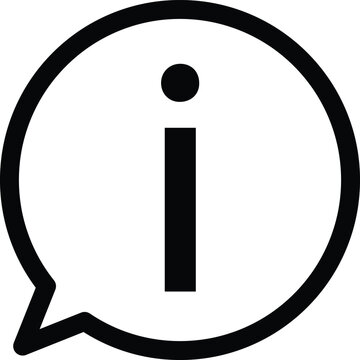 information sign icon vector illustration