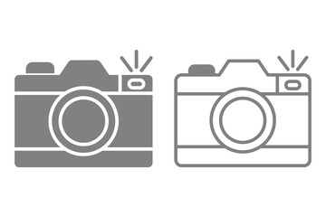 camera icon set. camera photo icon symbol, snapshot sign. camera photography icon. EPS 10