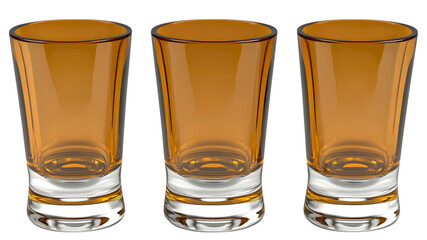 Cheers to amber spirits stylish shot glasses for entertaining modern bar setting