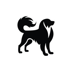 Basses Hound Dog Vector Silhouette