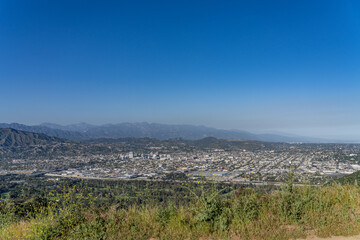 Glendale is a city located primarily in the Verdugo Mountains region, Mount Hollywood Trail, Griffith Park, Los Angeles, California.The Santa Monica Mountains is part of the Transverse Ranges.