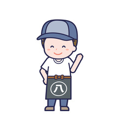 八百屋／ななめ／男性 04