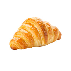 croissant isolated on white