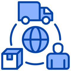 Supply Chain Icon