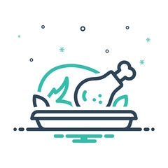 Mix icon for chicken