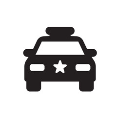 police car icon 