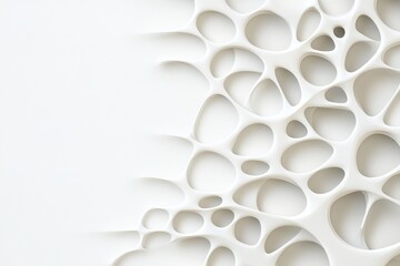 Abstract Fractal Designs in Paper Cut Style with Chaos Aesthetic