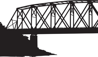 Suspension Bridge Silhouette Design

Scenic River Bridge Vector Artwork

Modern City Bridge Illustration

Classic Wooden Bridge Outline

Architectural Steel Bridge Icon