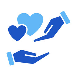 Kindness  Icon Element For Design
